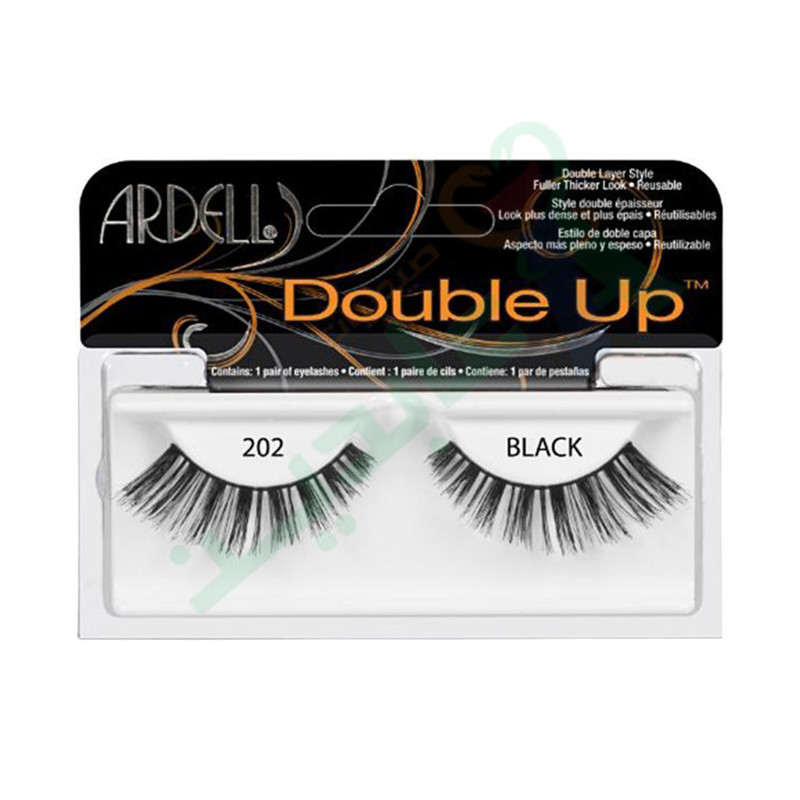 ARDELL EYELASH DOUBLE UP     202 BLACK