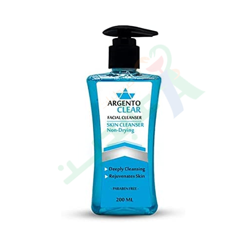 ARGENTO CLEAR FACIAL CLEANSER 200ML--