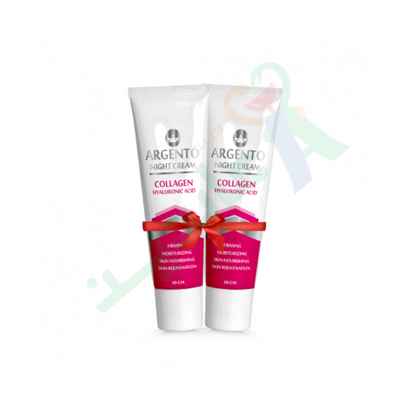 ARGENTO NIGHT CREAM 60GM+ NIGHT CREAM 60GM FREE--
