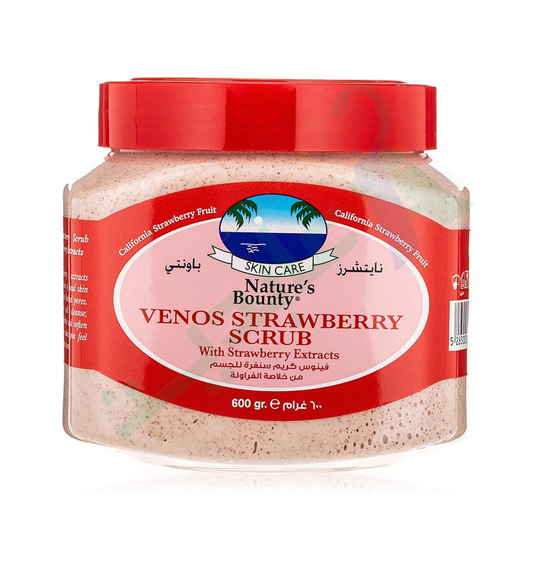 BOUNTY FACE SCRUB STRAWBERRY 600 ML