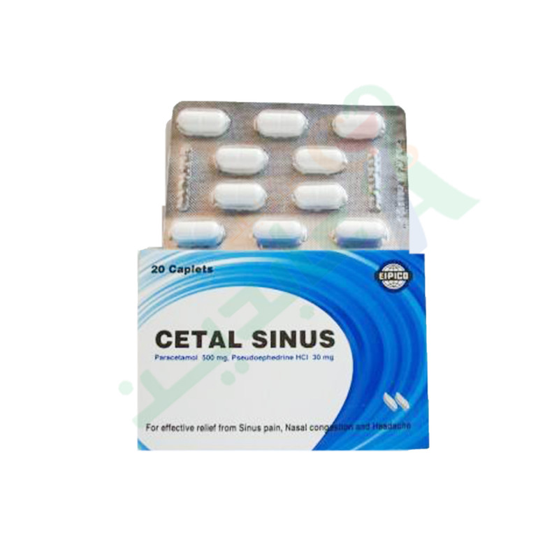 CETAL SINUS 20 CAPSULES