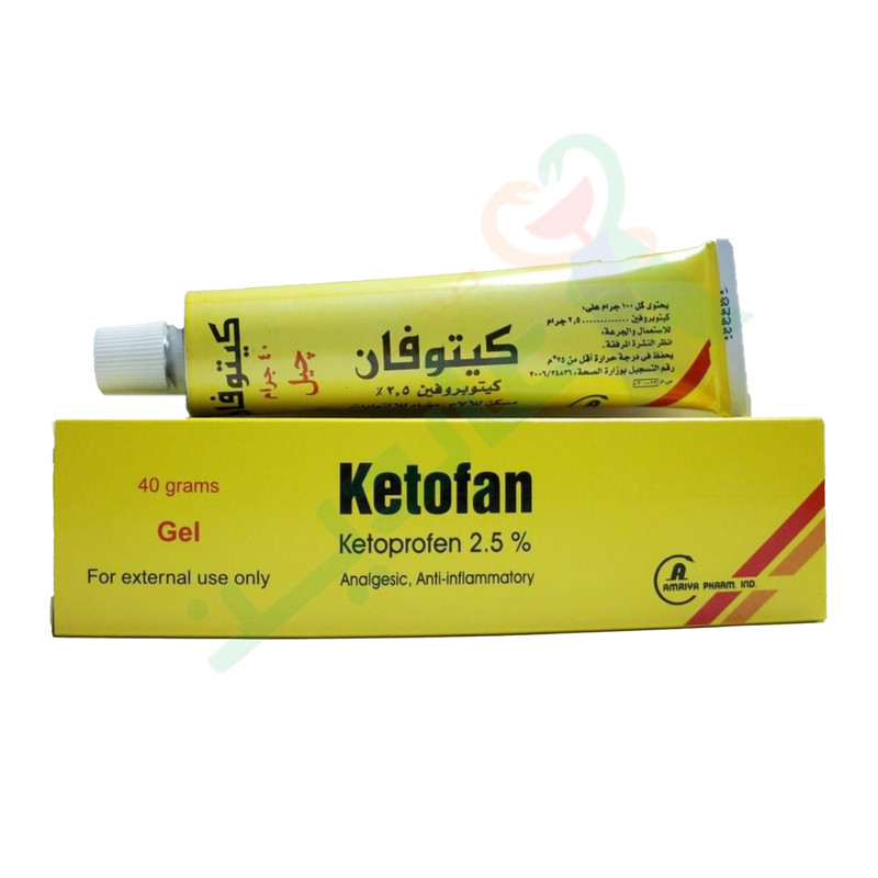 KETOFAN GEL 40 GM--