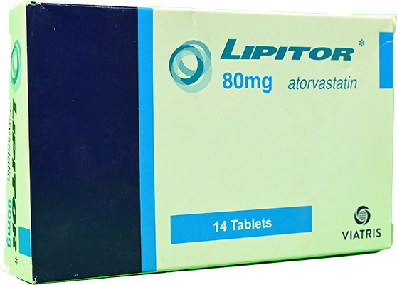 LIPITOR 80 MG 14 TABLET