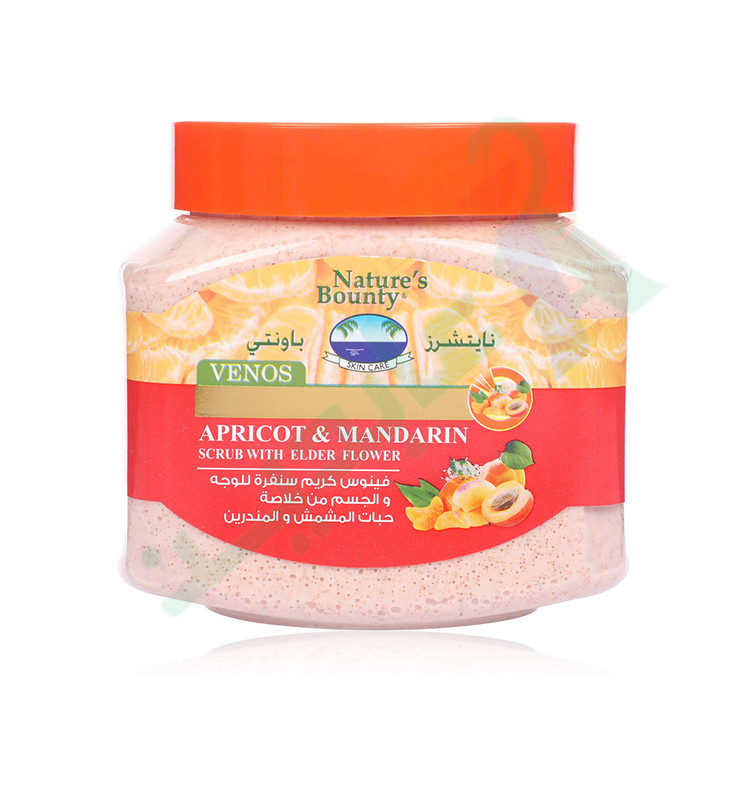 NATURES Bounty Venos Apricotmandarine Facial Scrub 600ml--