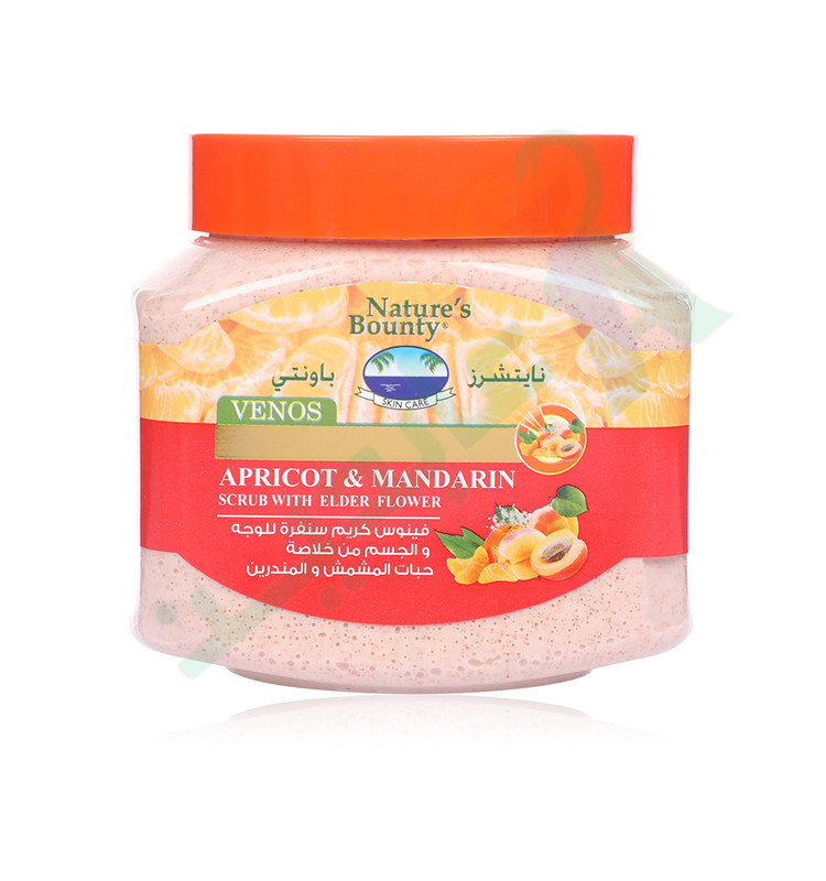 NATURES Bounty Venos Apricotmandarine Facial Scrub 600ml