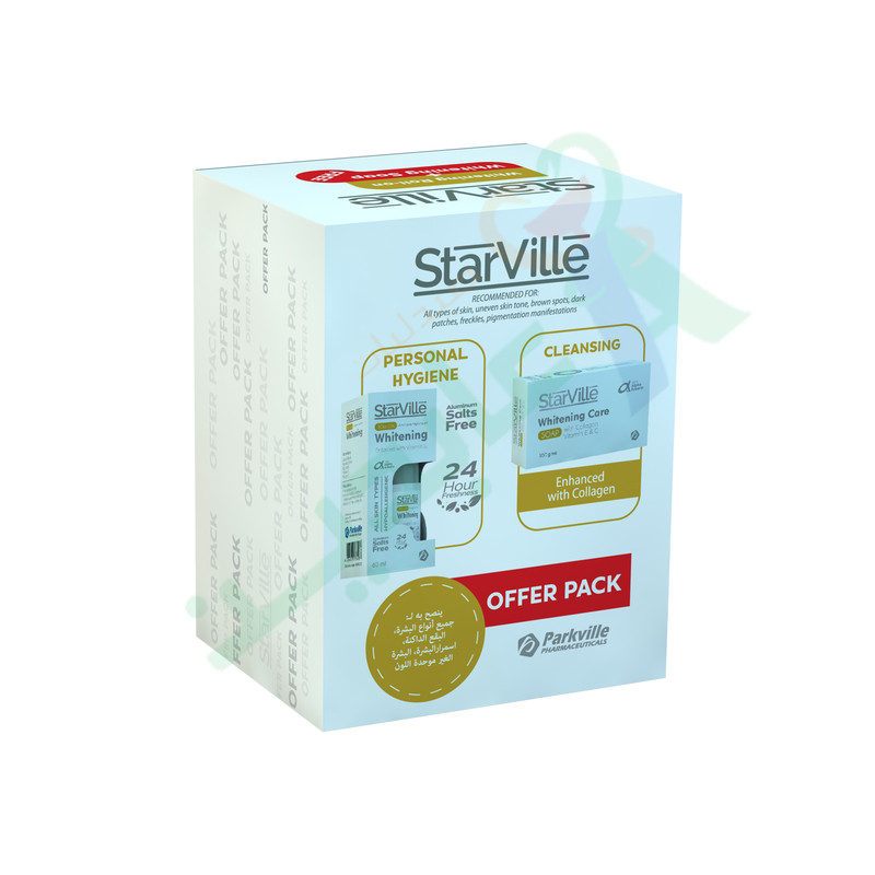 STARVILLE ROLLON+STARVILLE SOAP WHITENING CARE