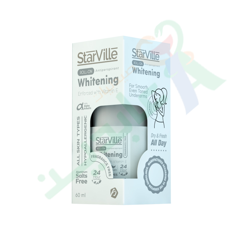 STARVILLE WHITWNING ROLL-ON ANTI 24Hour 60ML