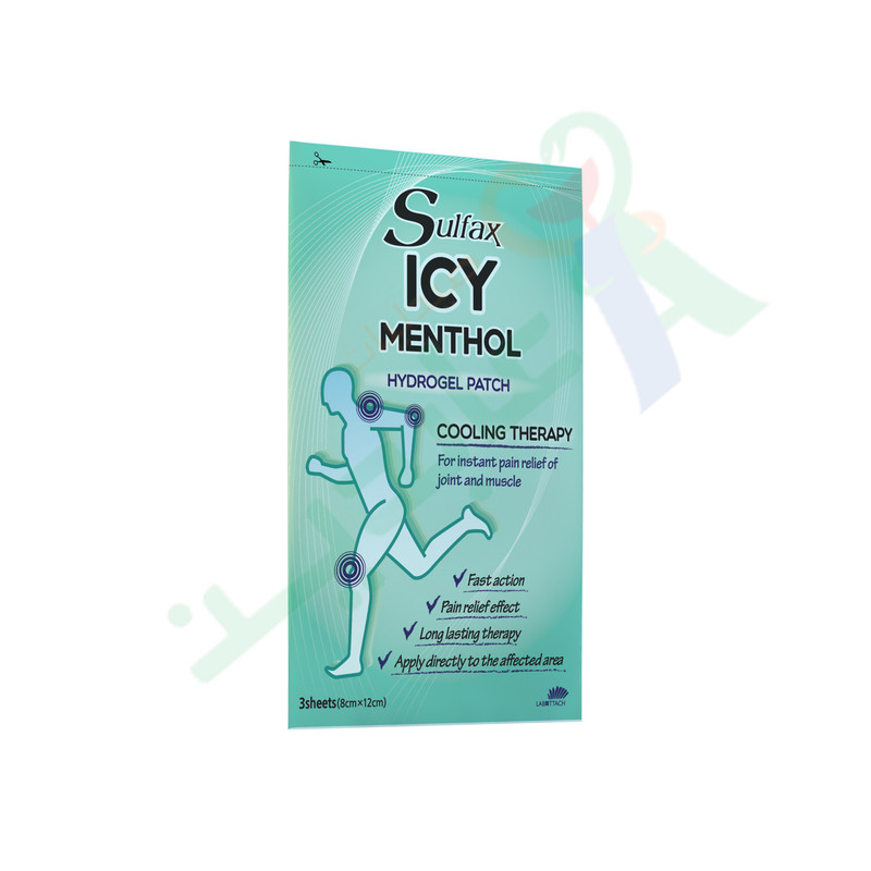 SULFAX ICY MENTHOL 1 PATCH