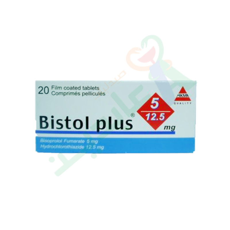 BISTOL  PLUS  5 / 12.5 MG  20 TABLET