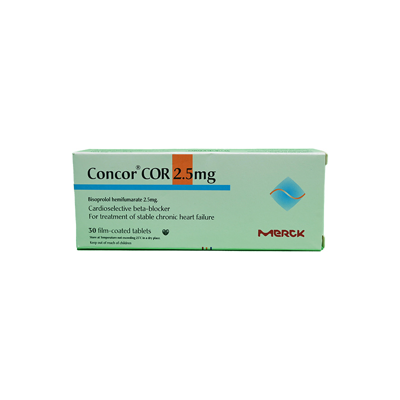 CONCOR  2.5 MG 30 TABLET