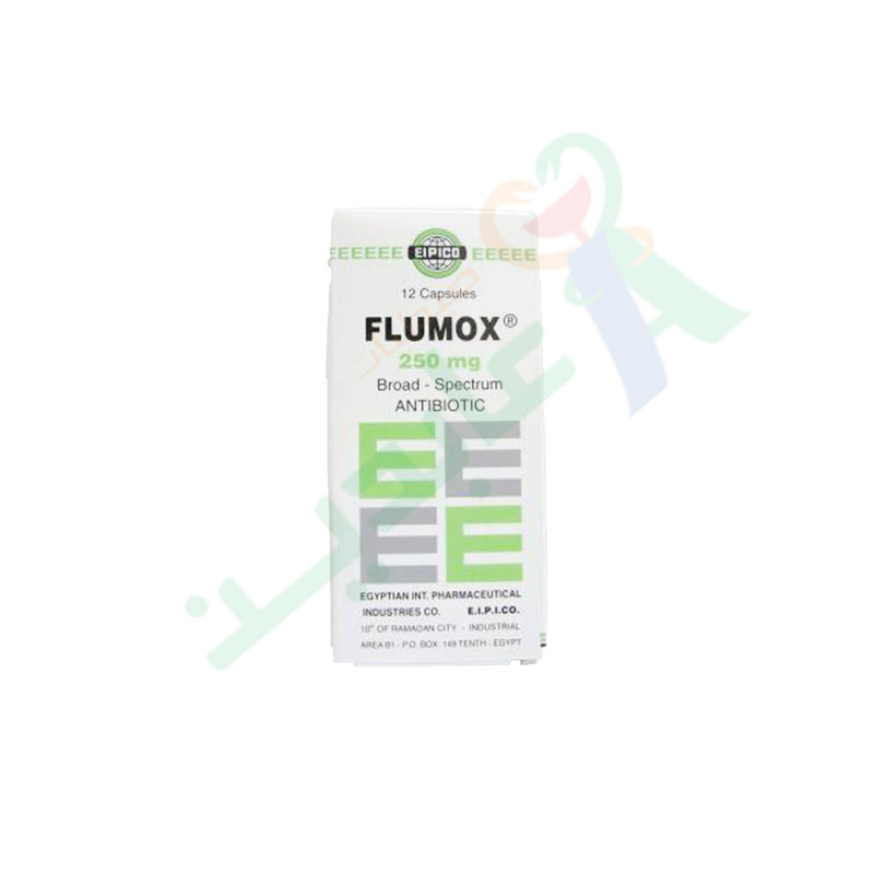 FLUMOX 250 MG 12 CAPSULES