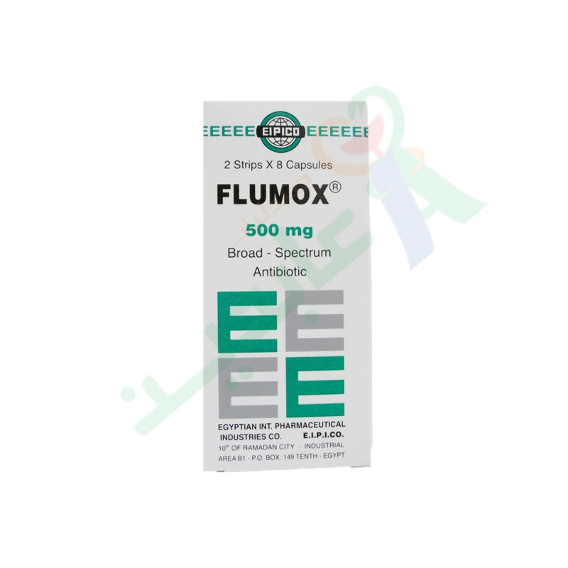 FLUMOX 500 MG 16 CAPSULES