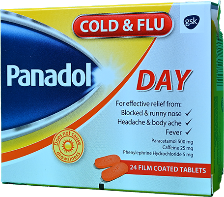 PANADOL COLD & FLU 24 TABLET