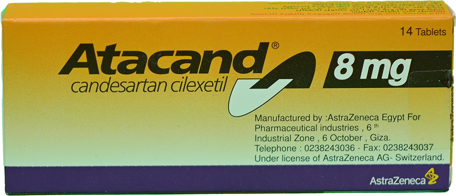 ATACAND  8 MG  14 TABLET