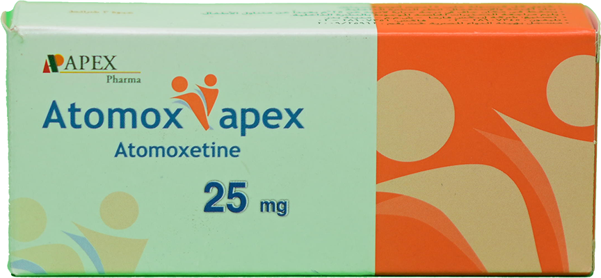 ATOMOX APEX 25 MG 30 CAPSULES