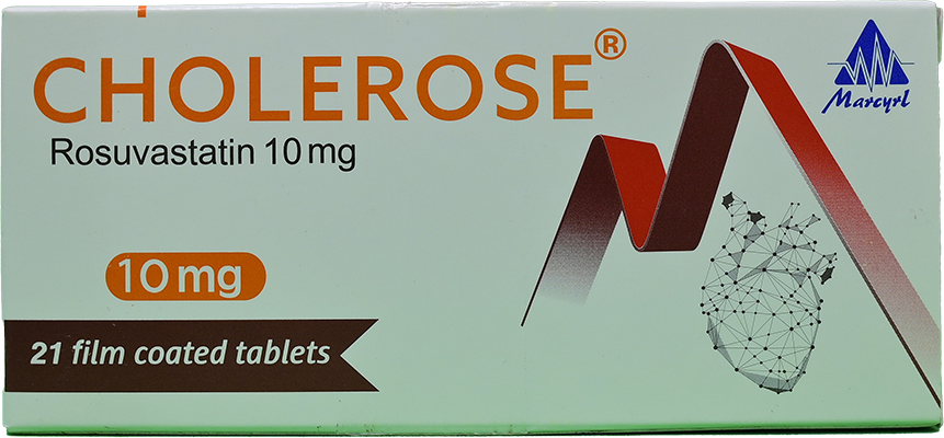 CHOLEROSE 10 MG 21 TABLET