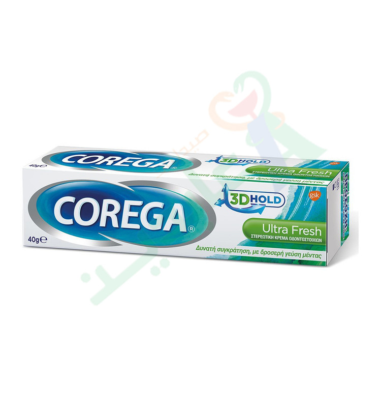 COREGA CREAM 3D HOLD ULTRA MINT 40GM