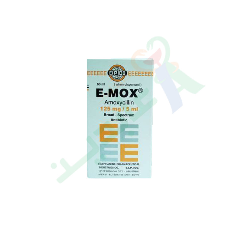 E-MOX 125 MG SYRUP 60 ML--