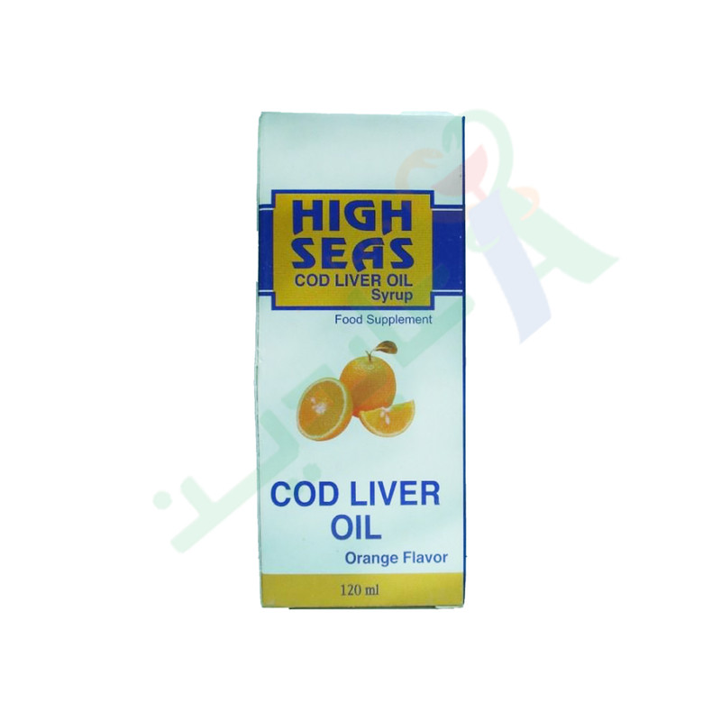 HIGH SEAS COD LIVER OIL SYRUP 120 ML