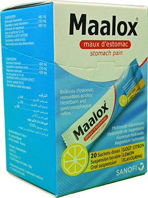 MAALOX 20 SACHETS