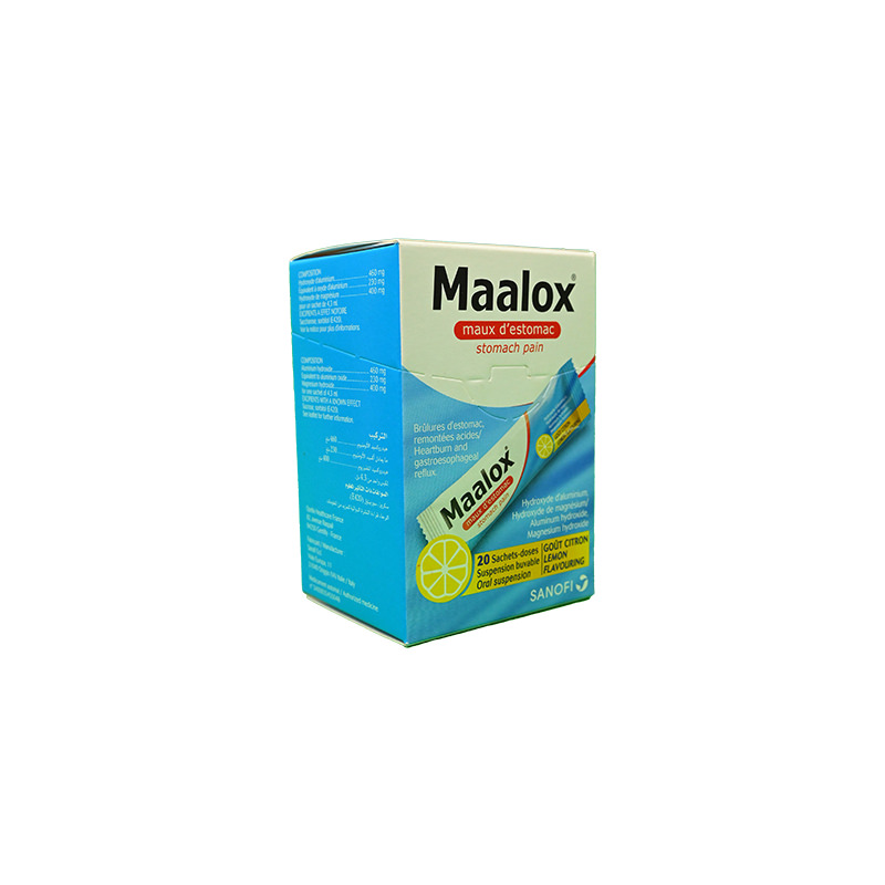 MAALOX 20 SACHETS