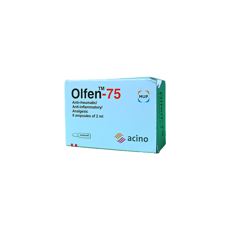 OLFEN 75 MG 6 AMPULES