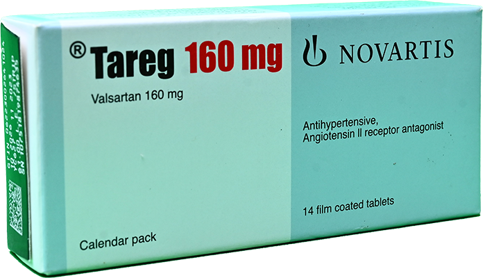 TAREG 160 MG 14 CAPSULES