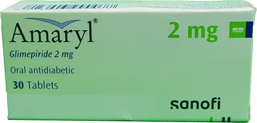 AMARYL 2 MG 30 TABLET