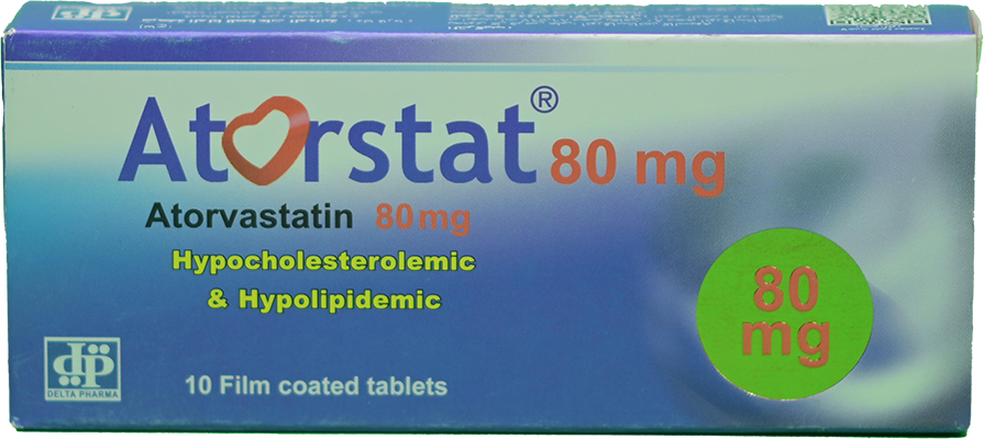 ATORSTAT 80 MG 10 TABLET