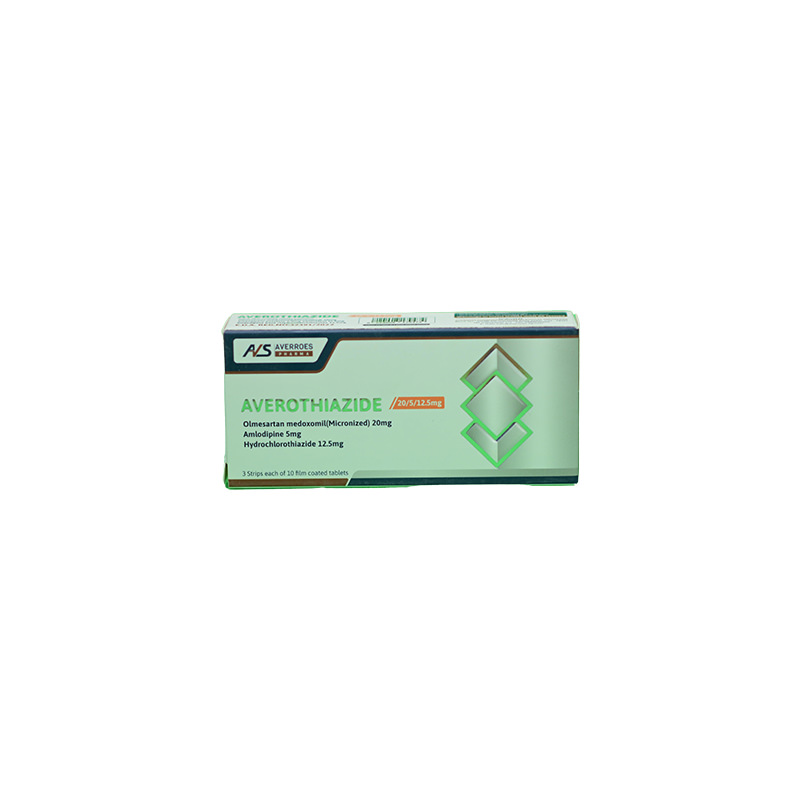 AVEROTHIAZIDE 5/12.5/20MG 30TABLET