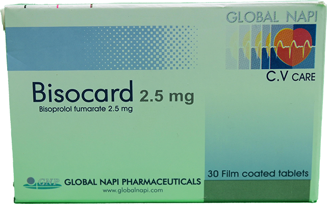 BISOCARD 2.5MG 30 TABLET