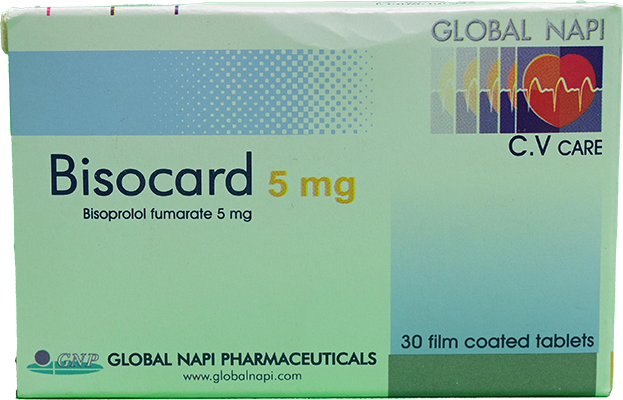 BISOCARD  5 MG  30 TABLET