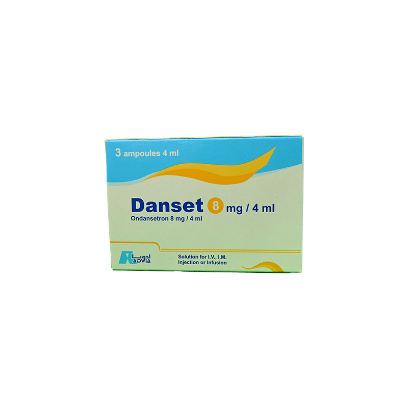 DANSET 8 MG 3 AMPULES