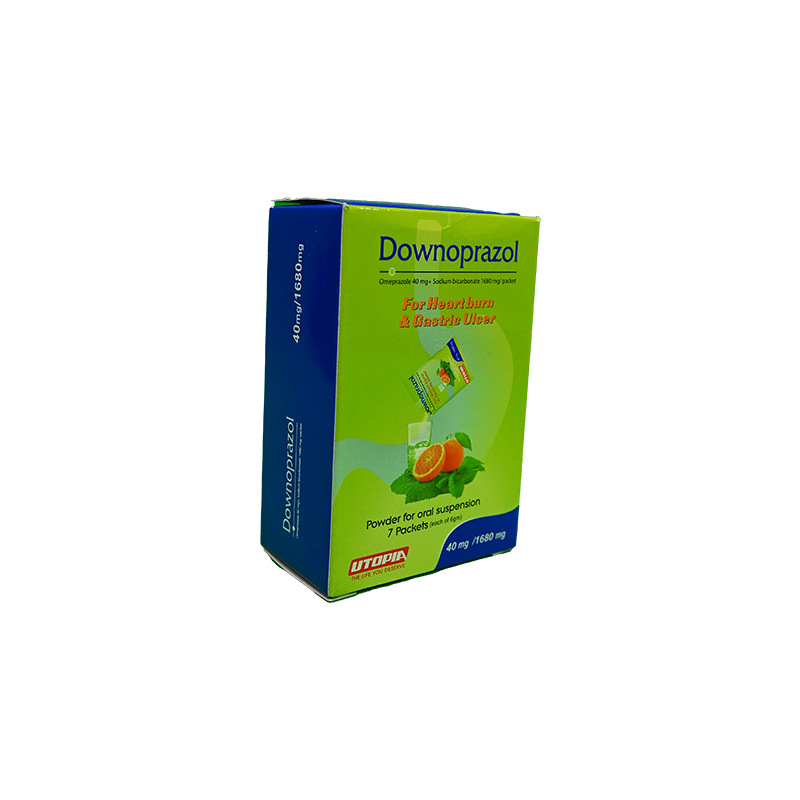DOWNOPRAZOL 40MG 7PACKETS