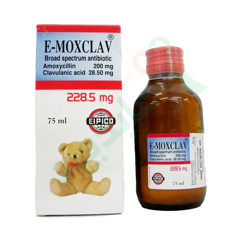 E MOXCLAV 228.5 MG SUSPENSION--