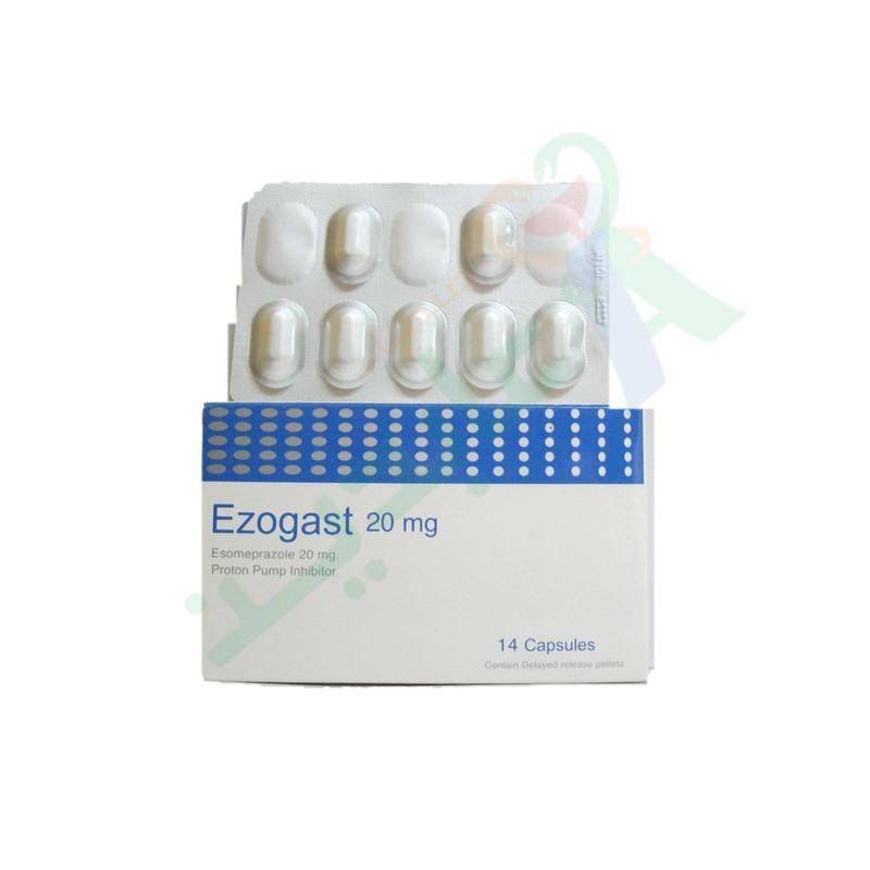 EZOGAST 20 MG 14 CAPSULES--