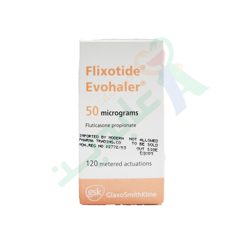 FLIXOTIDE EVOHALER 50 MCG 120 DOSE--