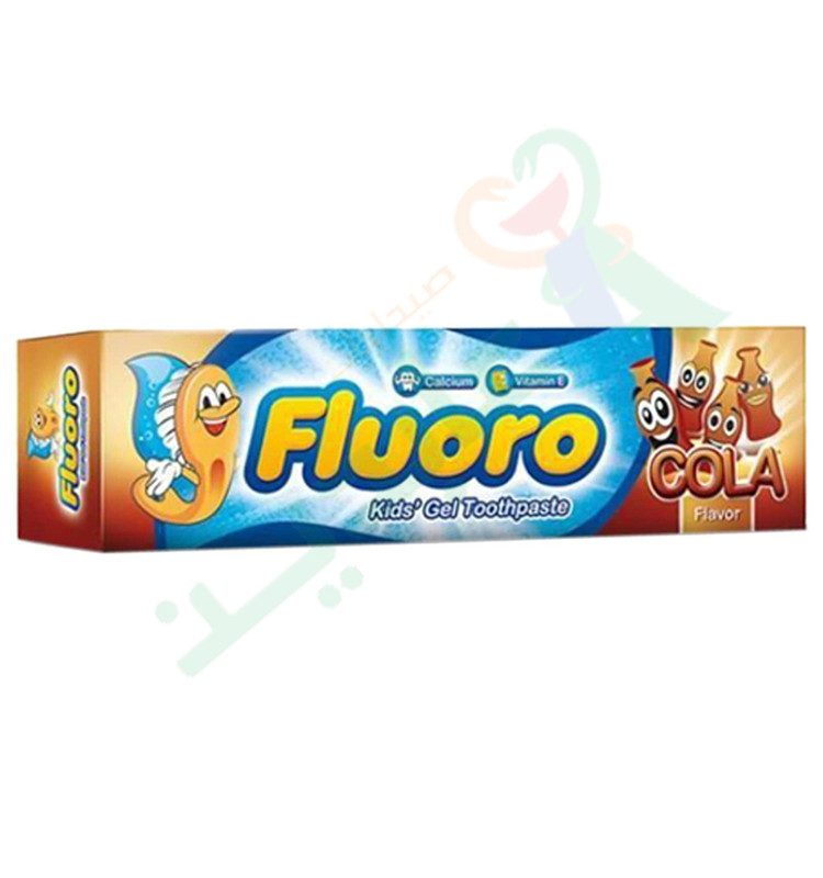 FLUORO KIDS GEL TOOTHPASTE COLA 50GM