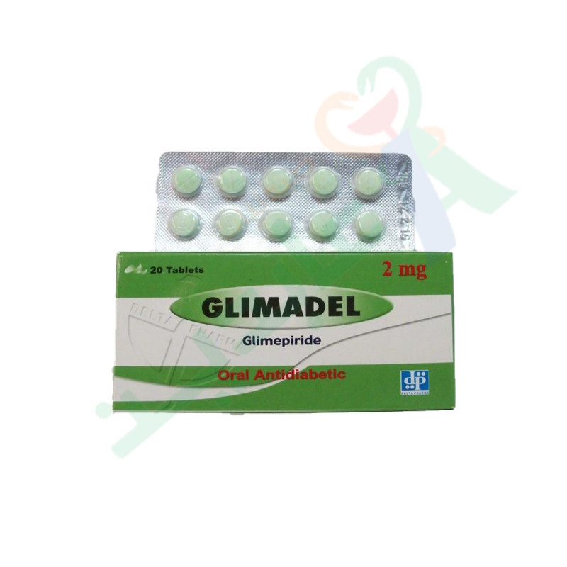 GLIMADEL 2MG 30 TABLET--