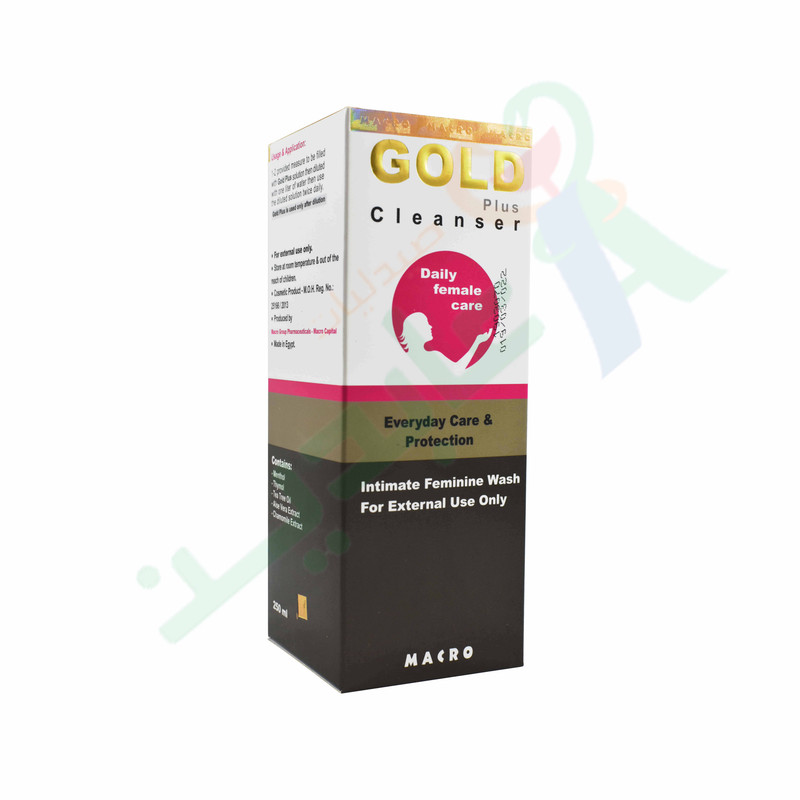 GOLD PLUS CLEANSER SOLUTION 250 ML--
