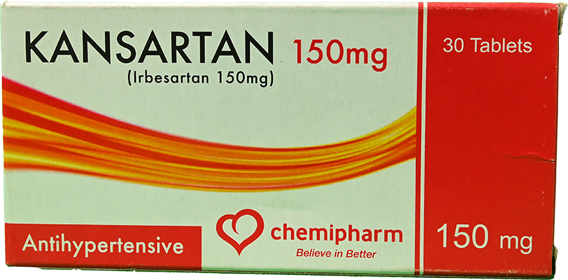 KANSARTAN 150 MG 30 TABLET