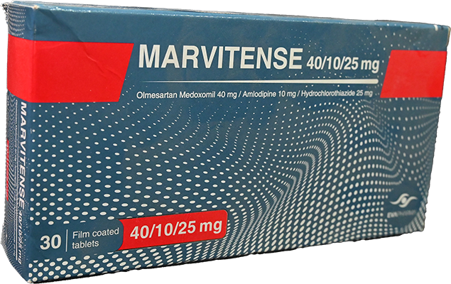 MARVITENSE 40/10/25 MG 30 TABLET