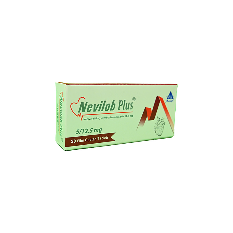 NEVILOB PLUS 5/12.5 MG 20 TABLET