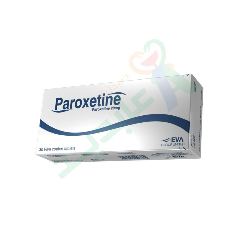 PAROXETINE 20 MG 30 TABLET--