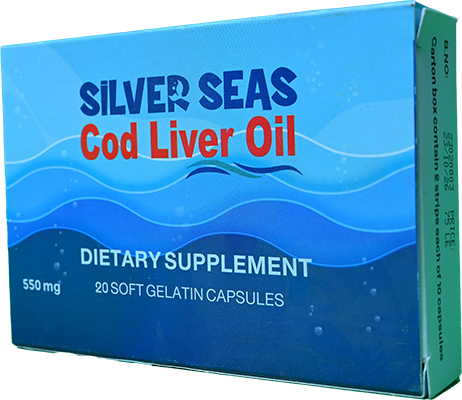 SILVER SEAS 550 MG 20 CAPSULES
