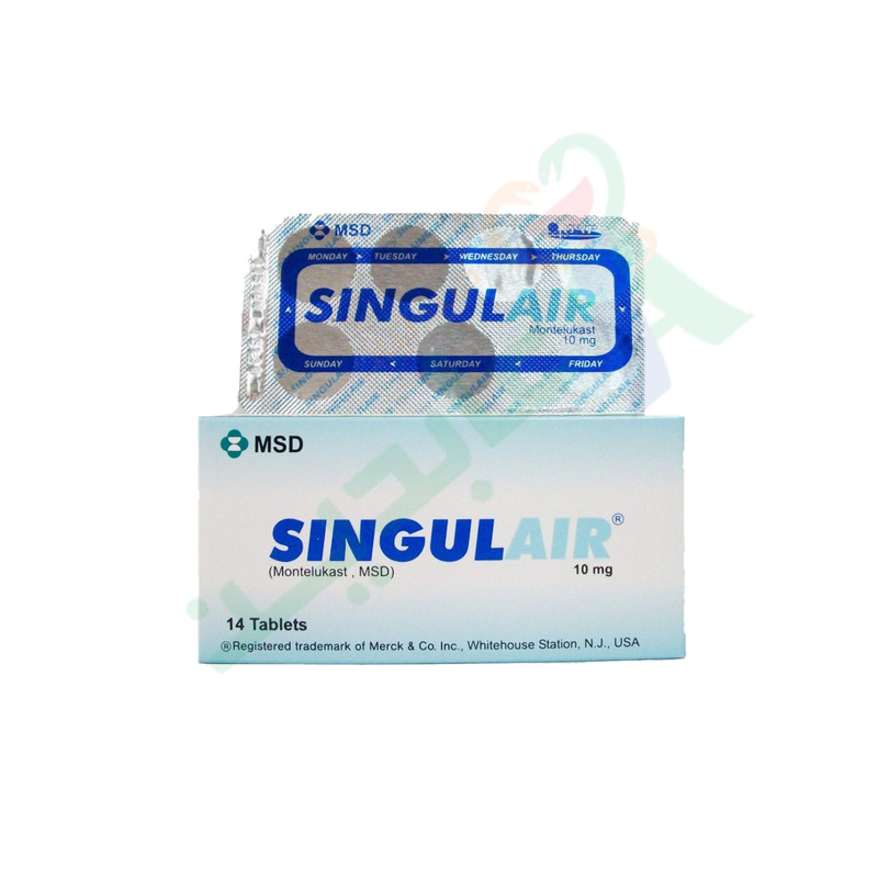 SINGULAIR 10 MG 14 TABLET