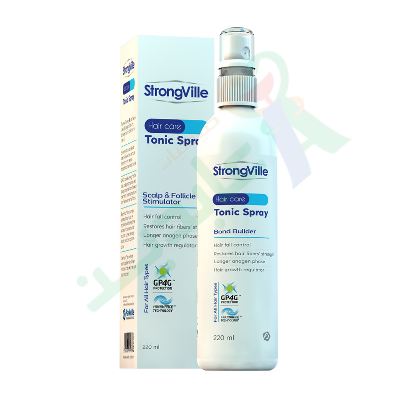 STRONG VILLE HAIR  TONIC SPRAY 220 ML