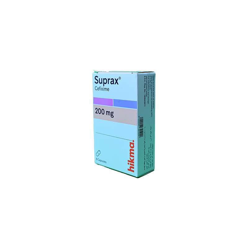 SUPRAX 200 MG 8 CAPSULES
