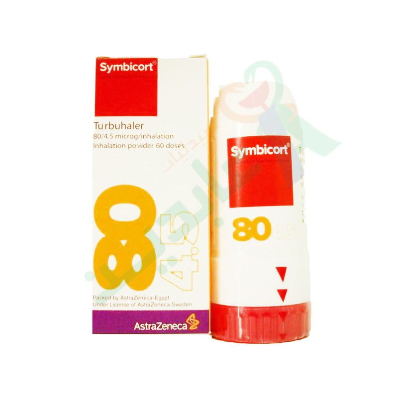 SYMBICORT 80/4.5 MCG INH. 60 DOSE