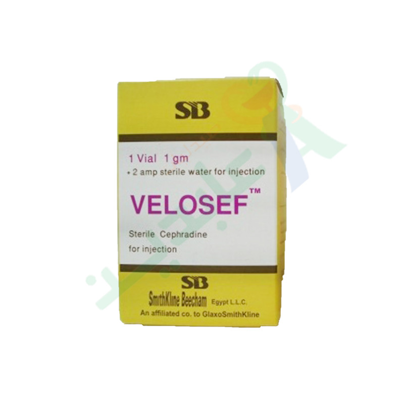 VELOSEF 1 GM VIAL